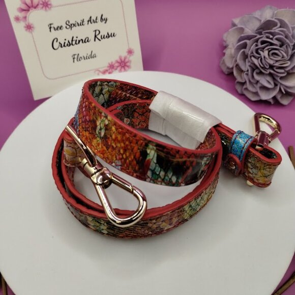 Brahmin Replacement Leather Strap NEW Reservoir color- FIRM PRICE - Picture 4 of 5